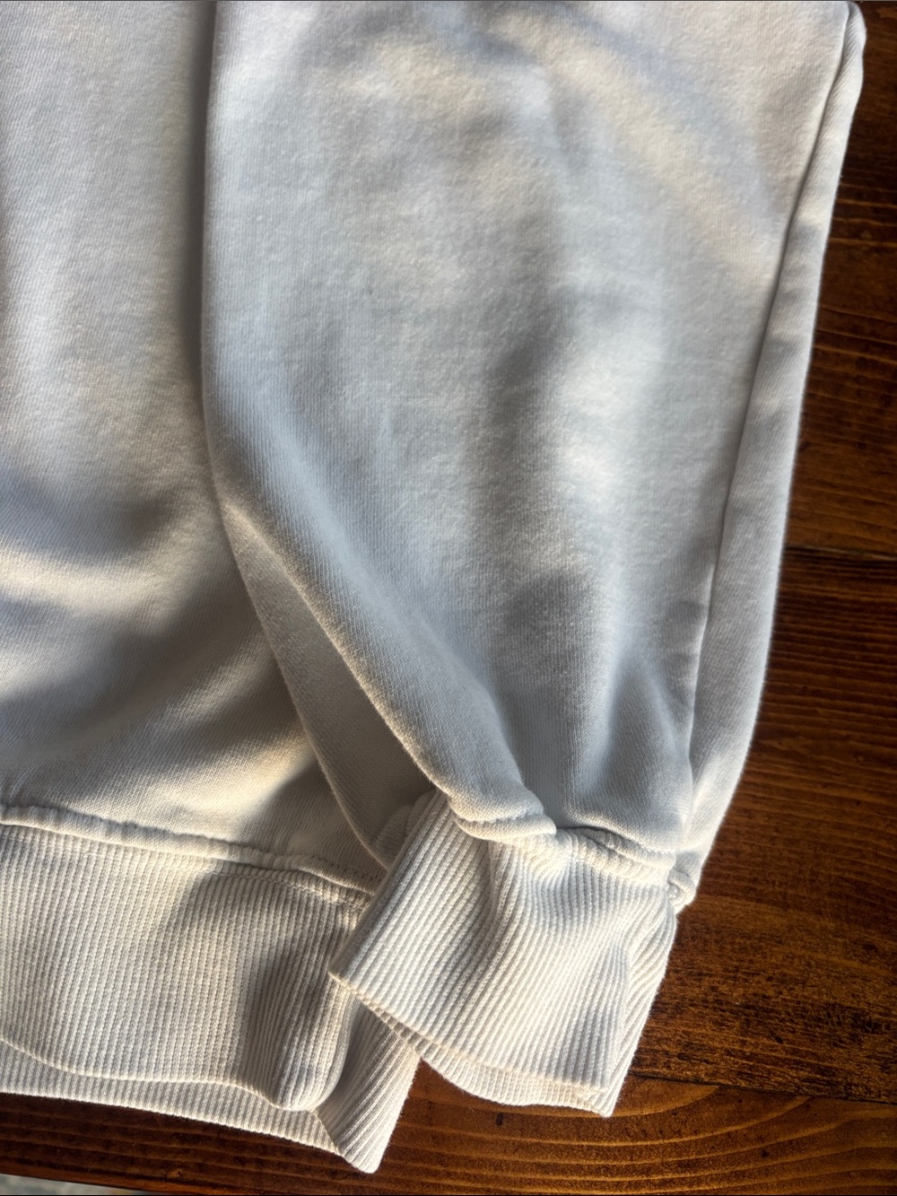 Altar'd State White Crewneck with Light Blue 'Outerbanks' Graphic - Picture 4 of 7